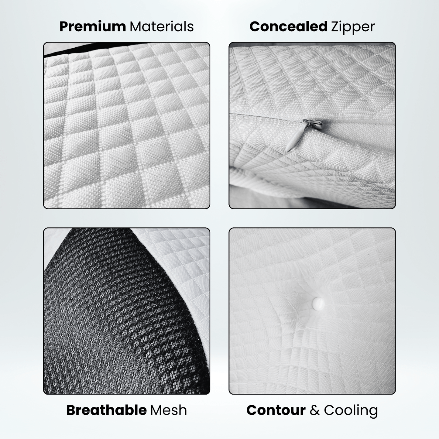 ThePetiteCare™ Memory Foam Pillow