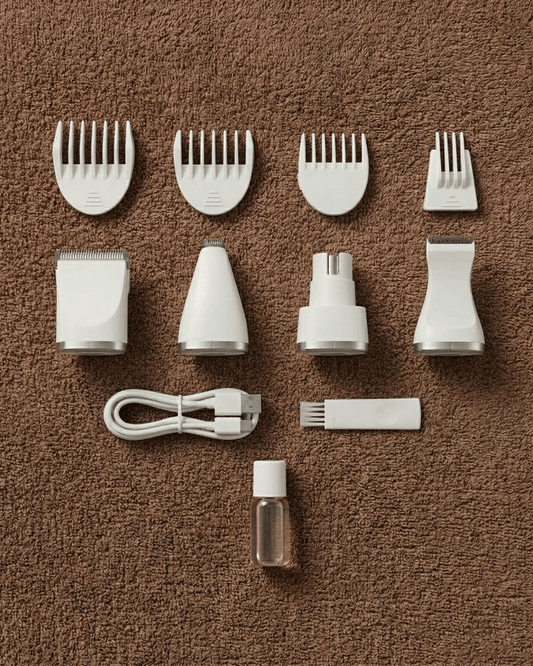 The Essential 4-in-1 Pet Grooming Kit & Grinder